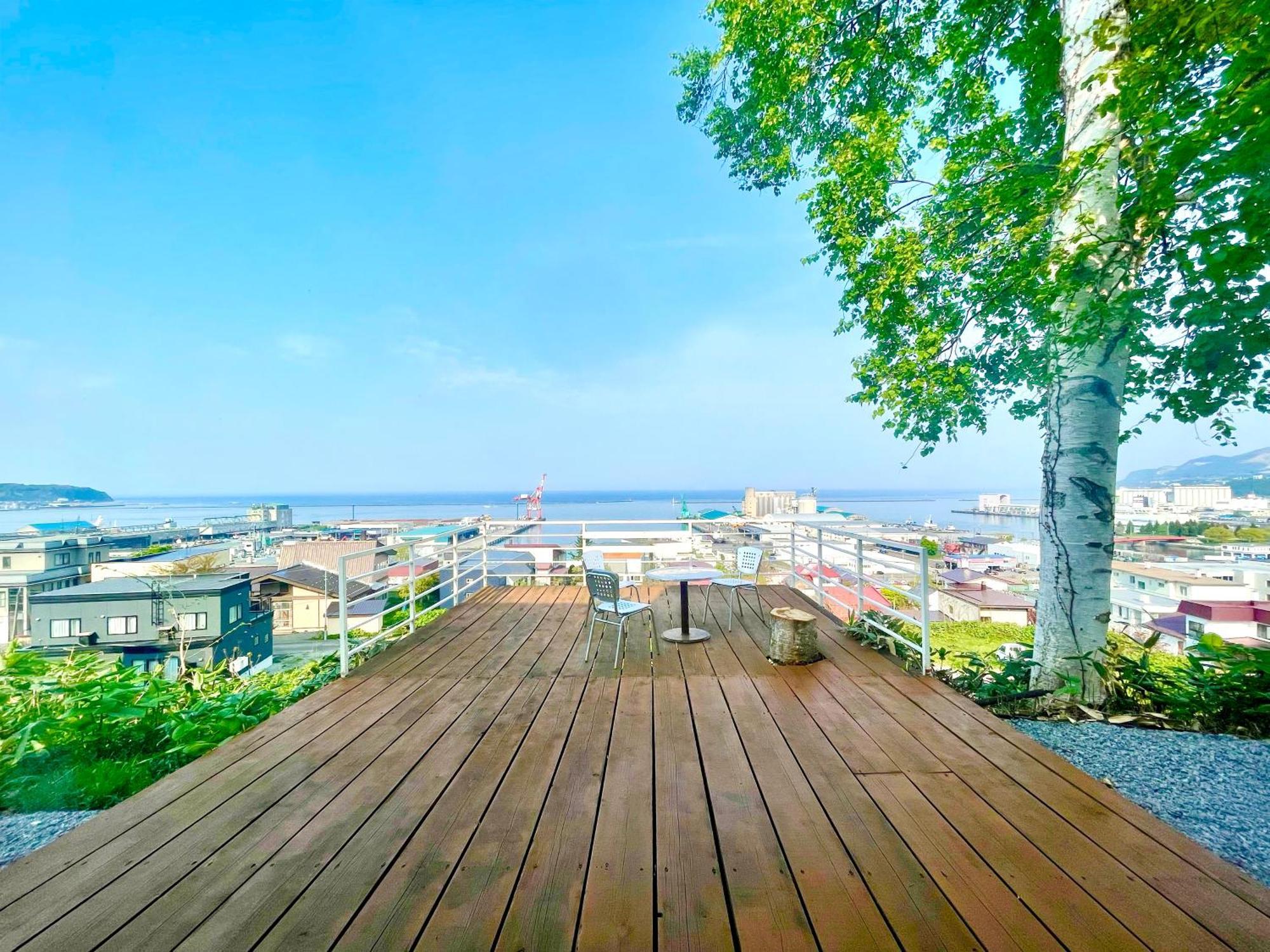 逸居海景别墅: 小樽浪漫街区海景villa Exterior photo